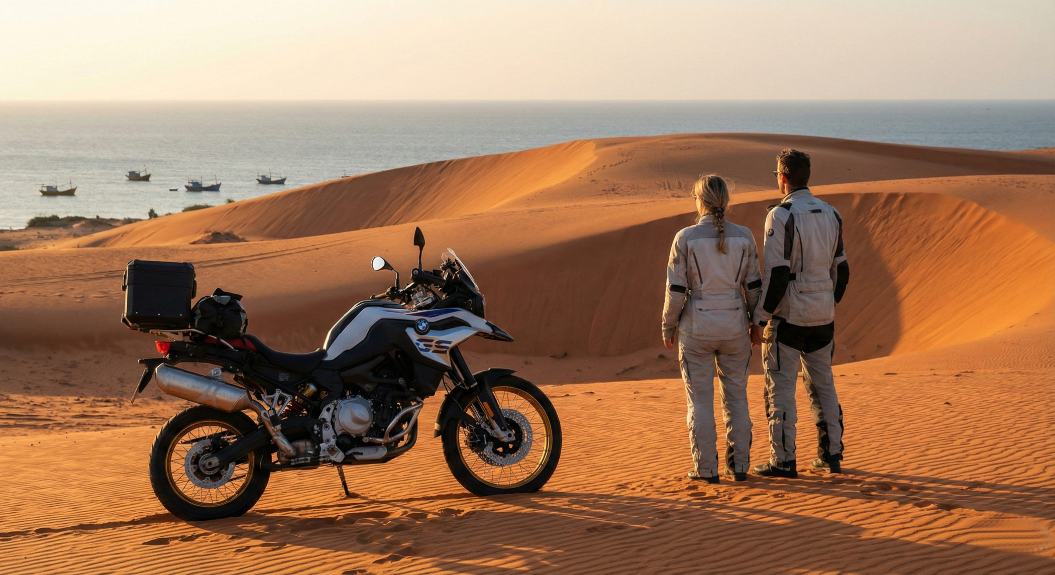 Riding in Mui Ne, Vietnam